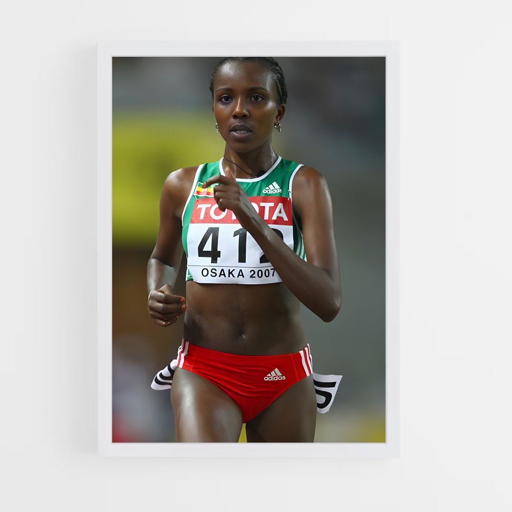 Poster La Vitesse de l'Étoile – affiche Athlétisme (vue 3)